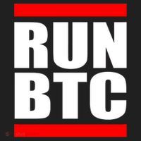 Run BTC Bitcoin Cryptocurrency Crypto Moon Hodl Golf Towel thumb 3