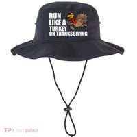 Run Like A Turkey On Thanksgiving Bucket Hat thumb 0