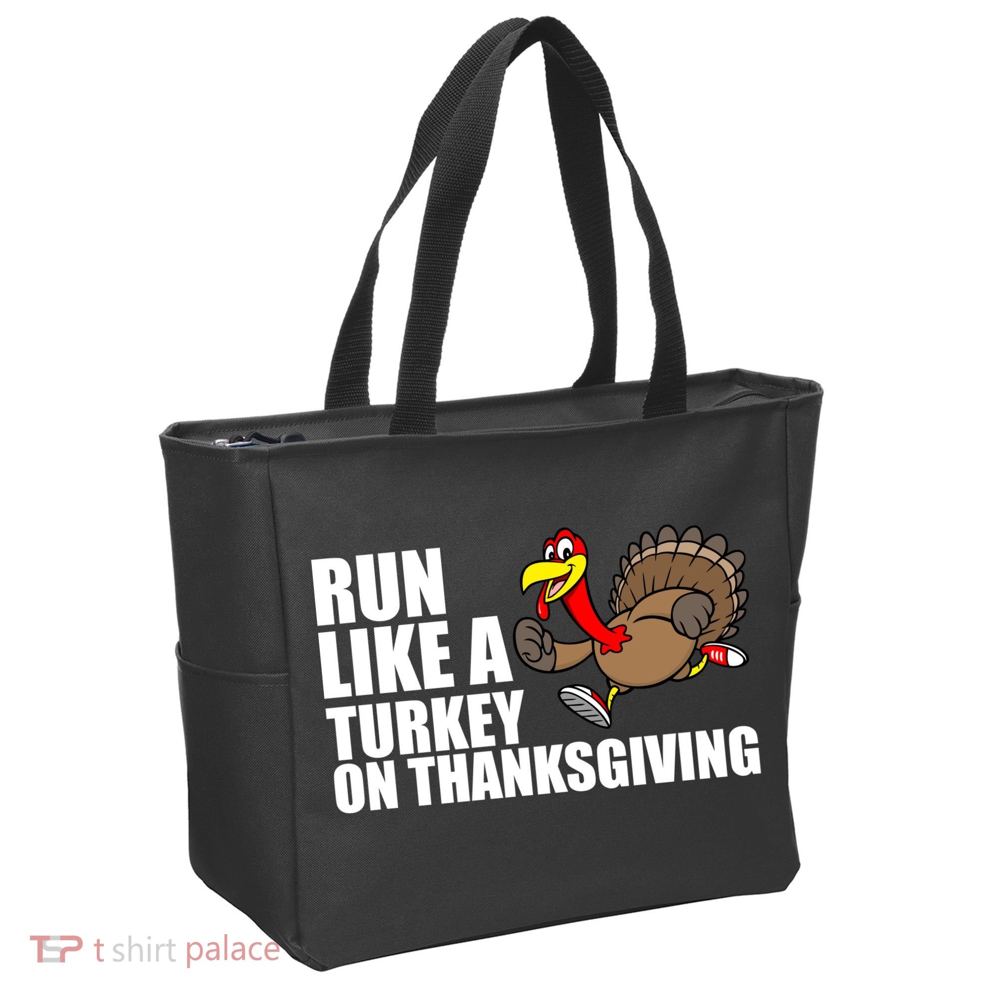 Run Like A Turkey On Thanksgiving Tote Bag