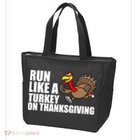 Run Like A Turkey On Thanksgiving Tote Bag thumb 3