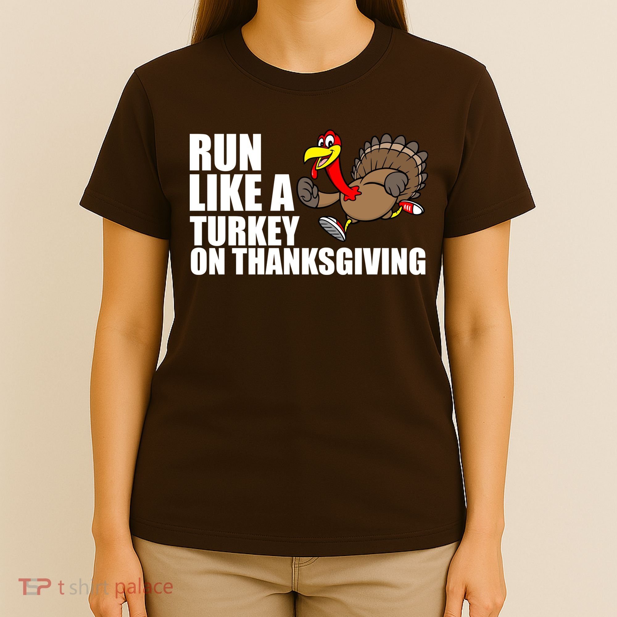 Run Like A Turkey On Thanksgiving T-Shirt
