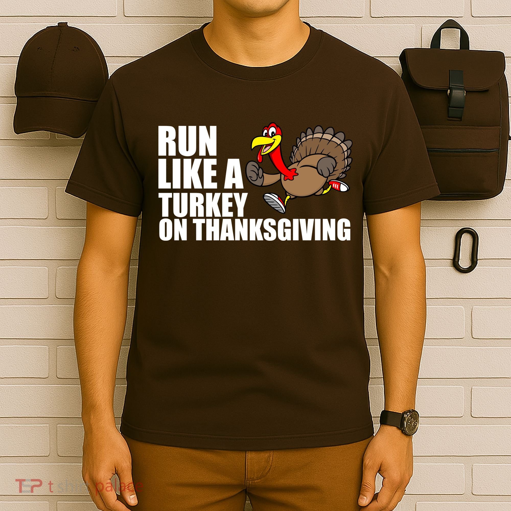 Run Like A Turkey On Thanksgiving T-Shirt