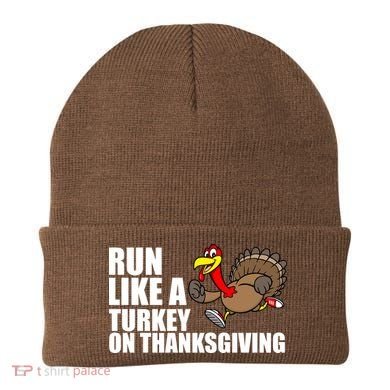 Run Like A Turkey On Thanksgiving Beanie