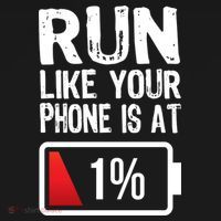 Run Like Your Phone Is At 1% Pajama Set thumb 2
