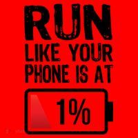 Run Like Your Phone Is At 1% Santa Hat thumb 1