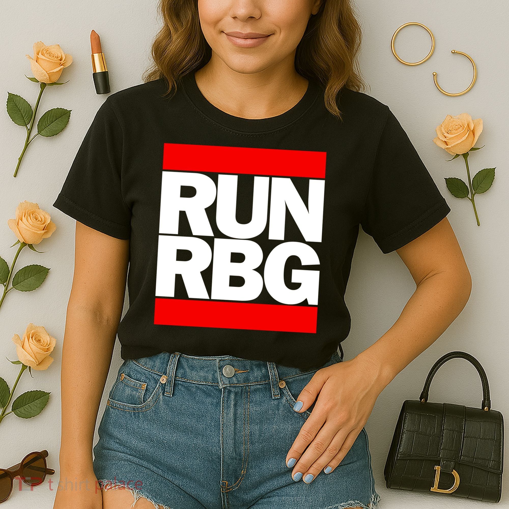 RUN Notorious RBG Ruth Ginsburg Comfort Colors Boxy T-Shirt