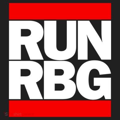 RUN Notorious RBG Ruth Ginsburg Comfort Colors Boxy T-Shirt