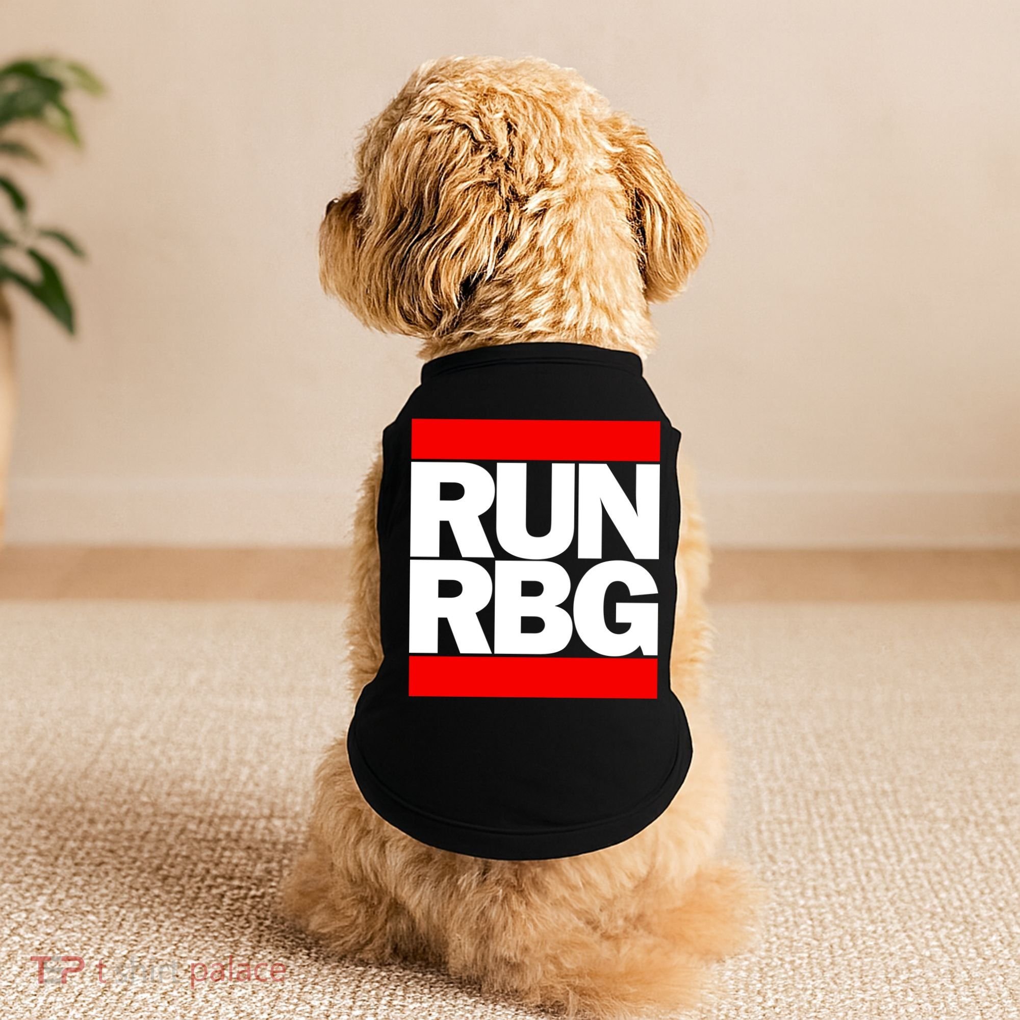 RUN Notorious RBG Ruth Ginsburg Doggie Tank