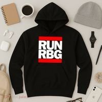 RUN Notorious RBG Ruth Ginsburg Hoodie thumb 3
