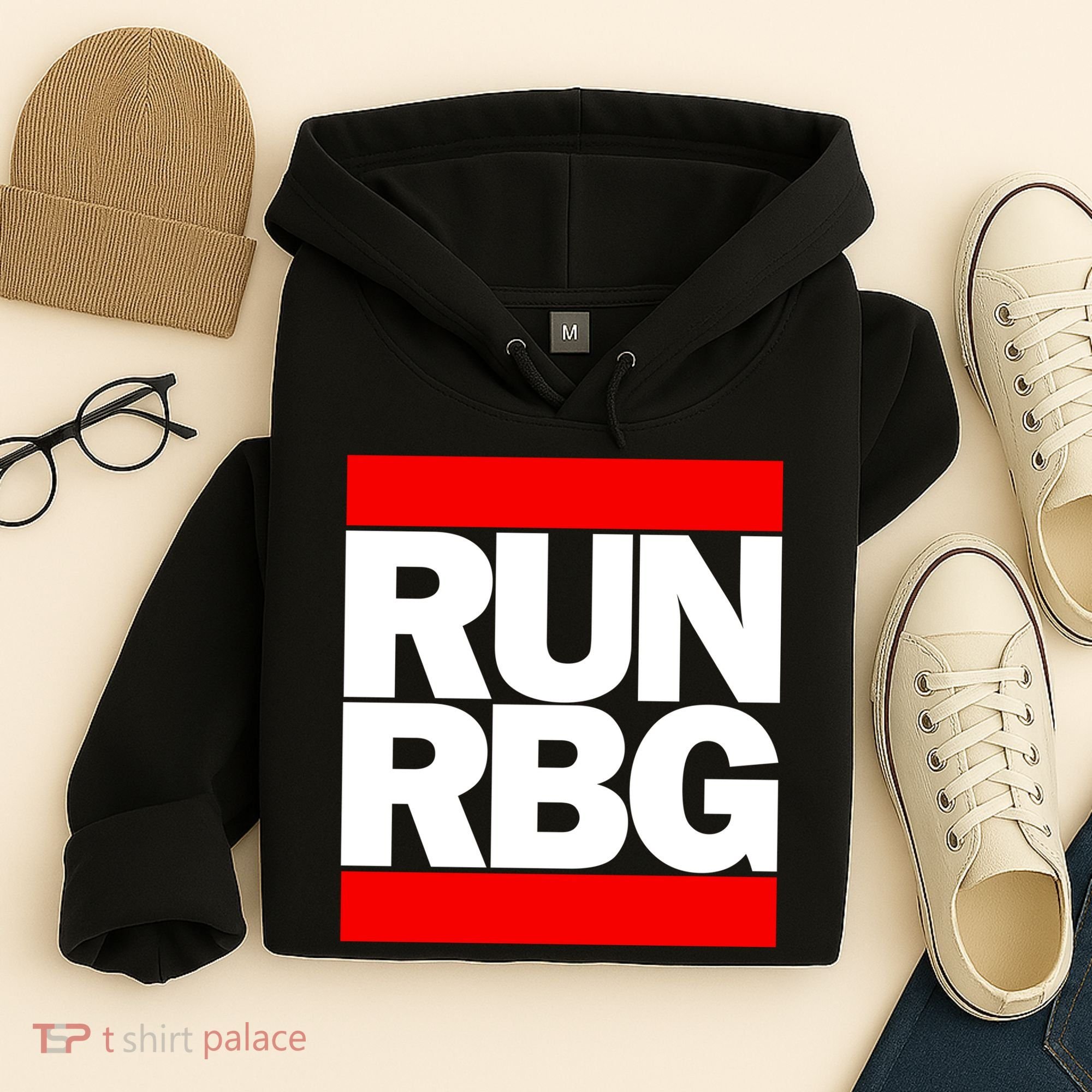 RUN Notorious RBG Ruth Ginsburg Hoodie