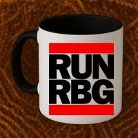 RUN Notorious RBG Ruth Ginsburg Coffee Mug thumb 2