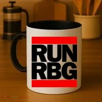 RUN Notorious RBG Ruth Ginsburg Coffee Mug thumb 4