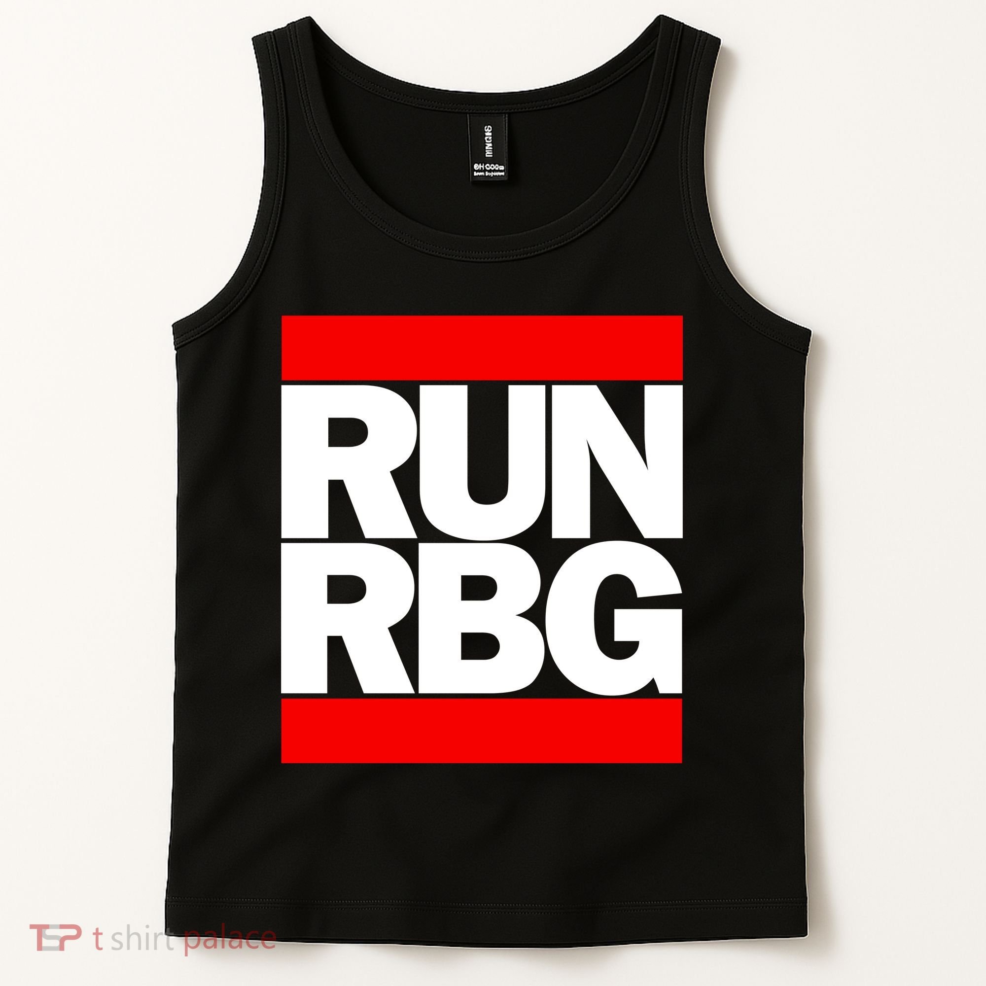 RUN Notorious RBG Ruth Ginsburg Tank Top
