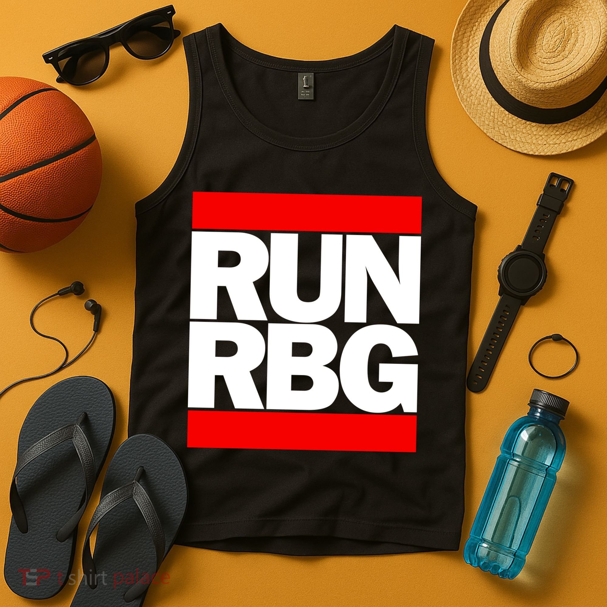 RUN Notorious RBG Ruth Ginsburg Tank Top