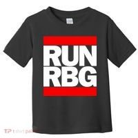 RUN Notorious RBG Ruth Ginsburg Toddler T-Shirt thumb 0
