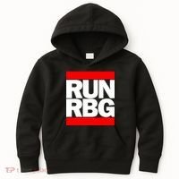 RUN Notorious RBG Ruth Ginsburg Kids Hoodie thumb 0