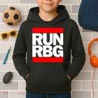 RUN Notorious RBG Ruth Ginsburg Kids Hoodie thumb 2