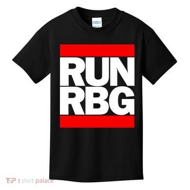 RUN Notorious RBG Ruth Ginsburg Kids T-Shirt