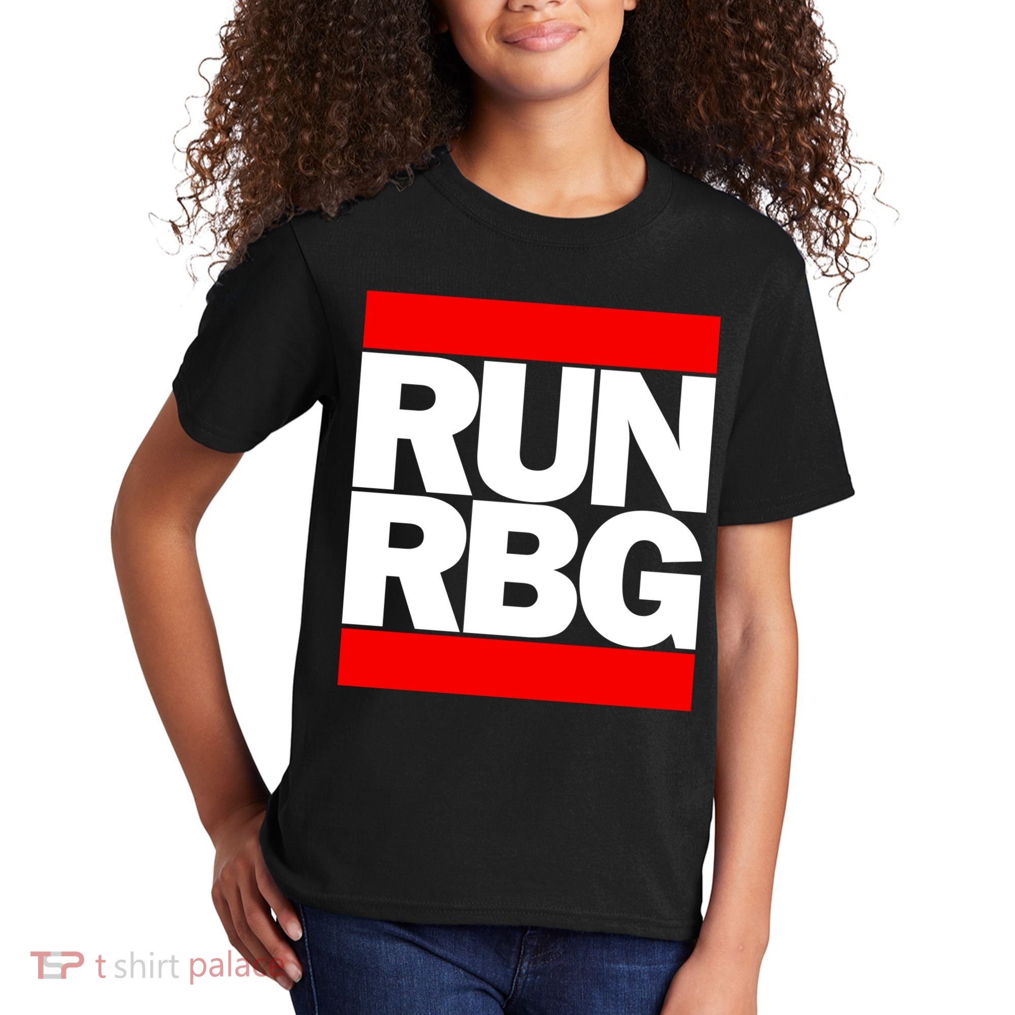 RUN Notorious RBG Ruth Ginsburg Kids T-Shirt