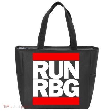 RUN Notorious RBG Ruth Ginsburg Tote Bag