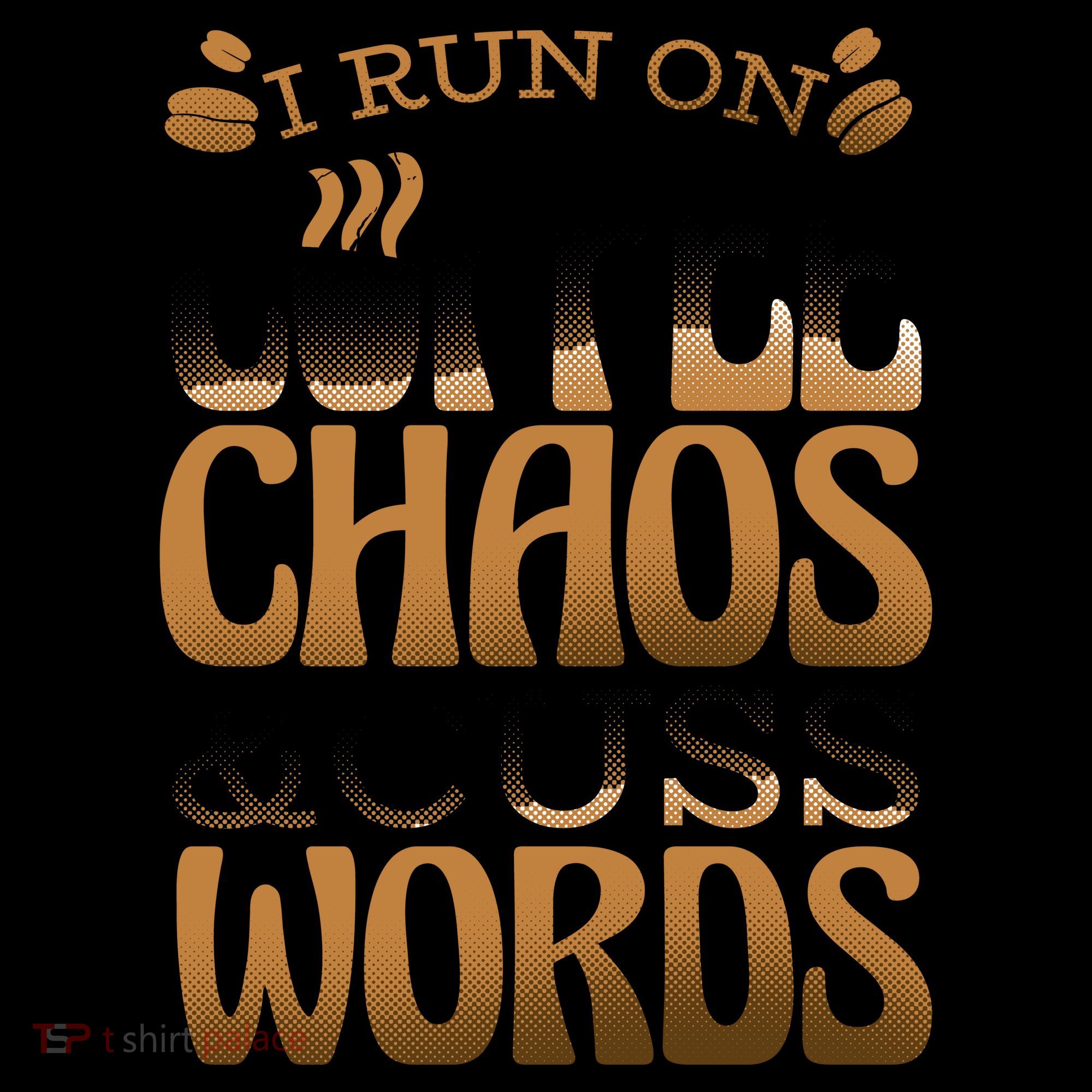 Run On Coffee Chaos And Cuss Words Coffee Mug