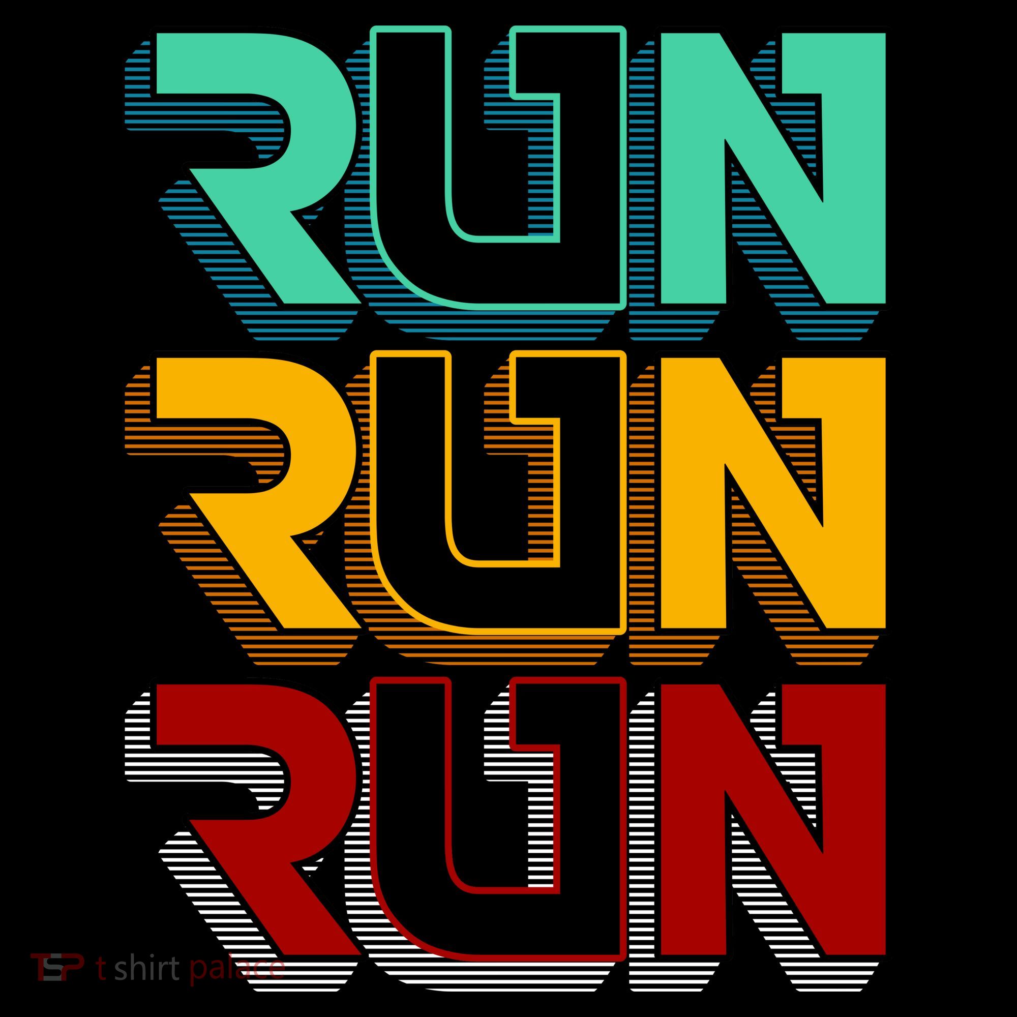 Run Run Run Retro Backpack