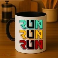 Run Run Run Retro Coffee Mug thumb 4