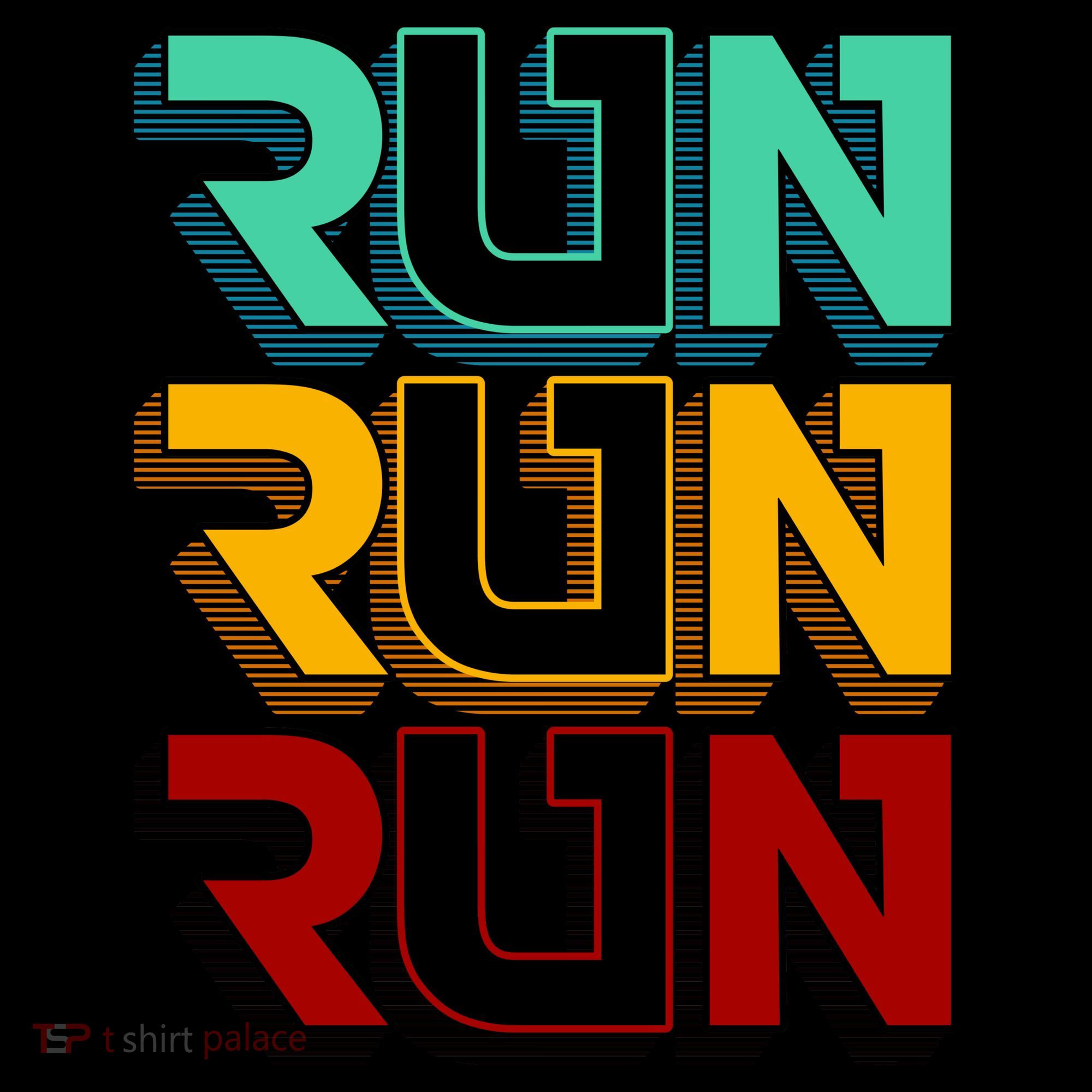 Run Run Run Retro Coffee Mug