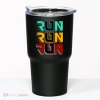 Run Run Run Retro Tumbler thumb 0