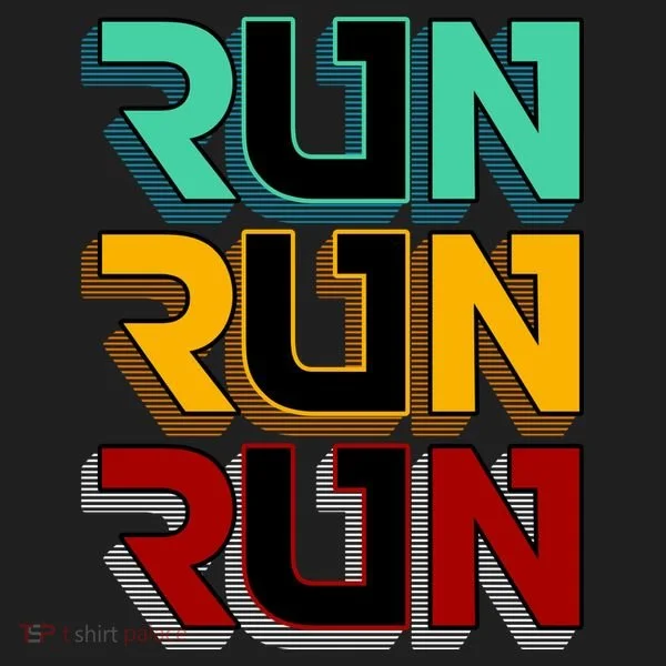 Run Run Run Retro Tumbler