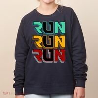 Run Run Run Retro Women's Sweatshirt thumb 0