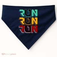 Run Run Run Retro USA-Made Doggie Bandana thumb 0
