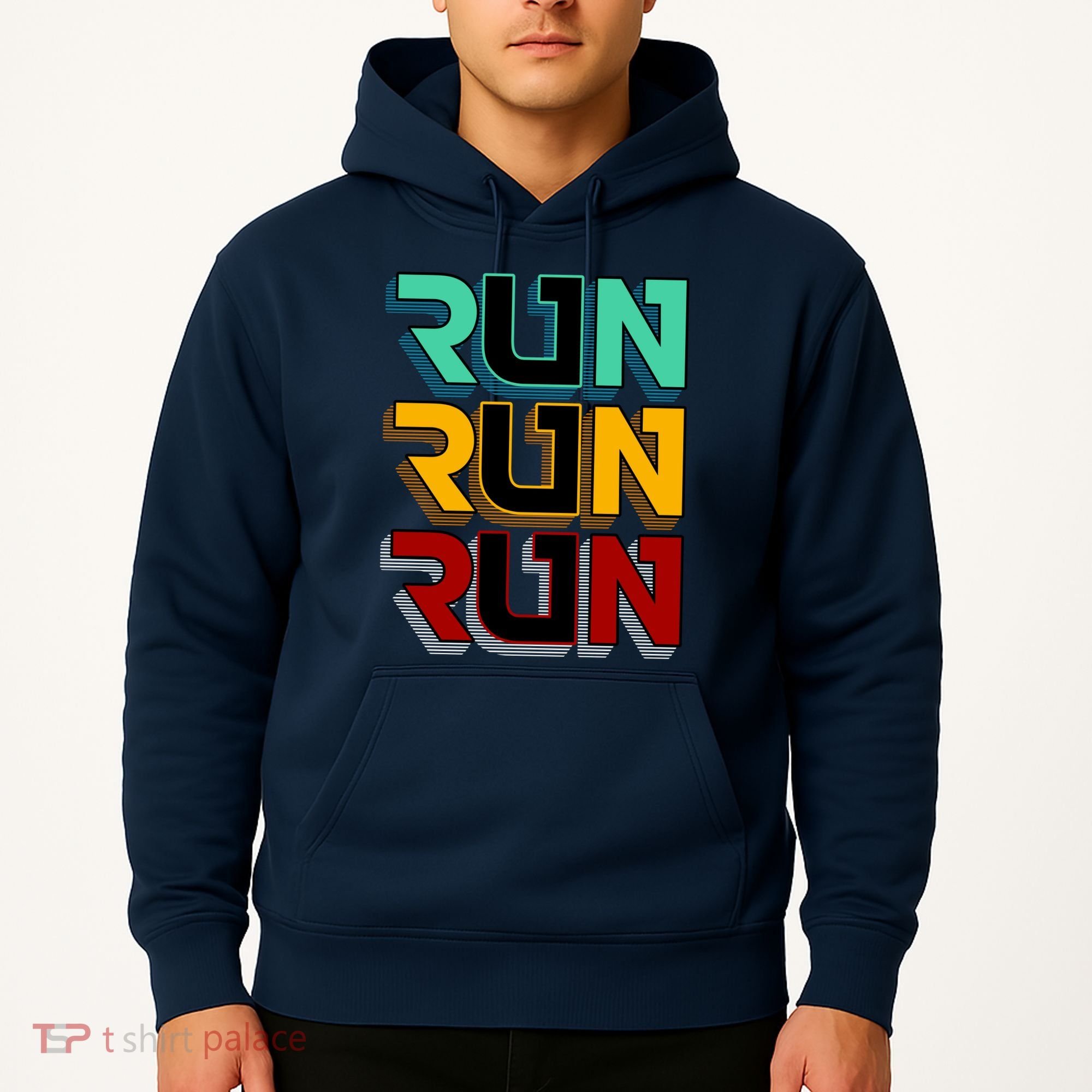 Run Run Run Retro Hoodie