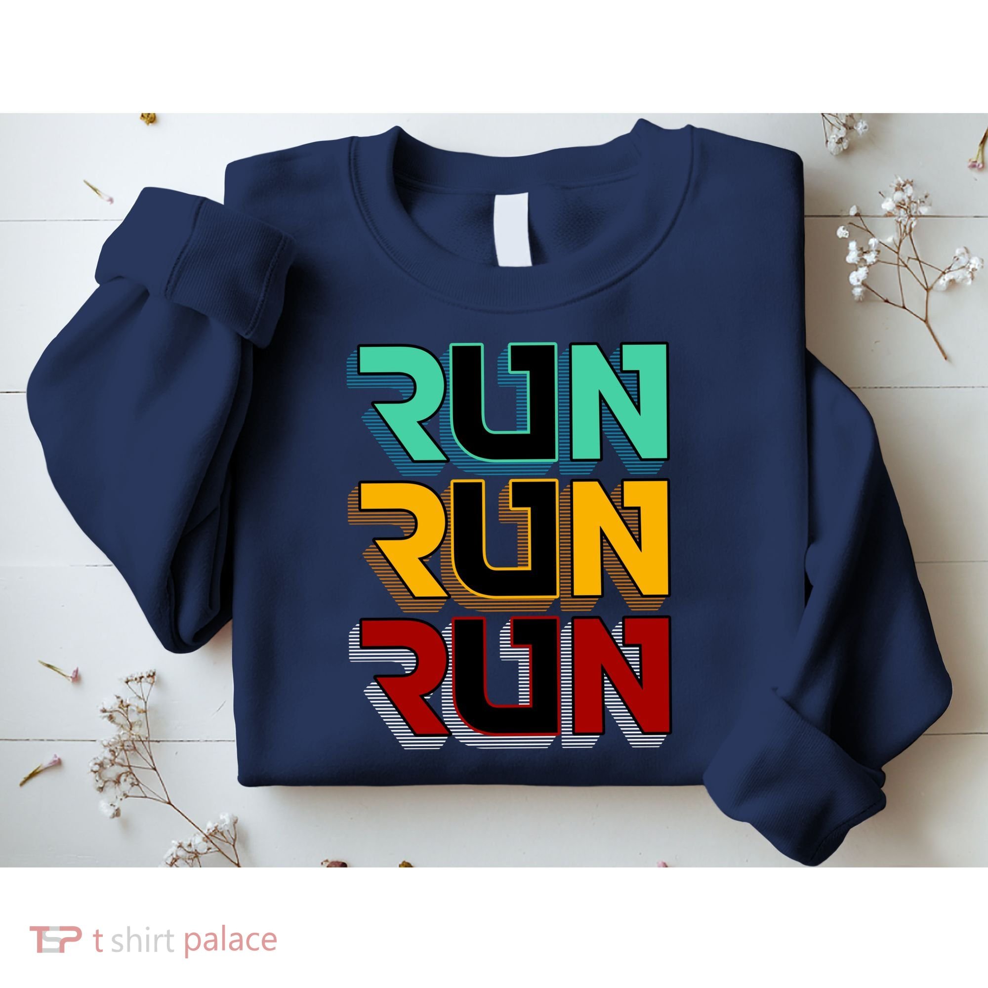 Run Run Run Retro Sweatshirt