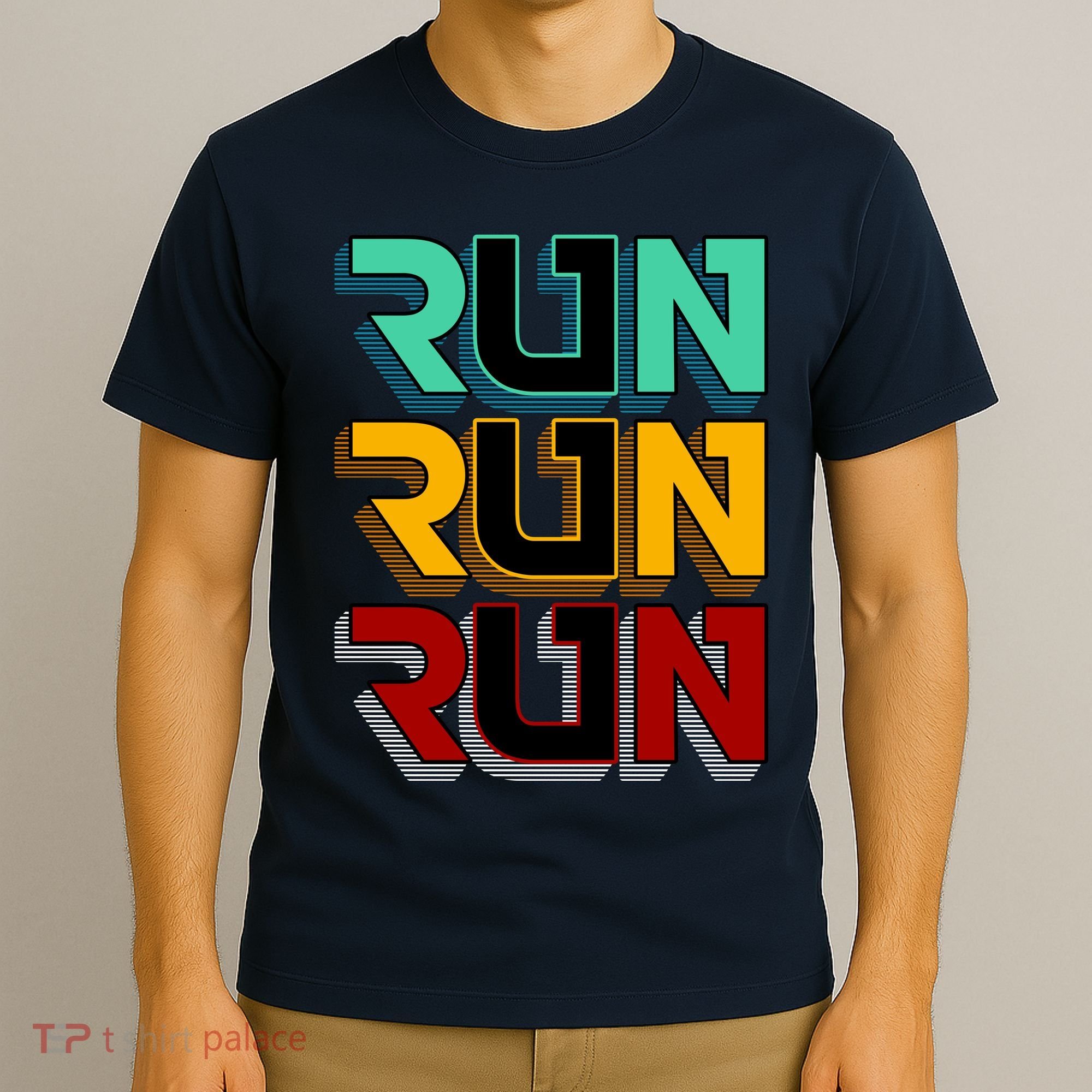 Run Run Run Retro T-Shirt