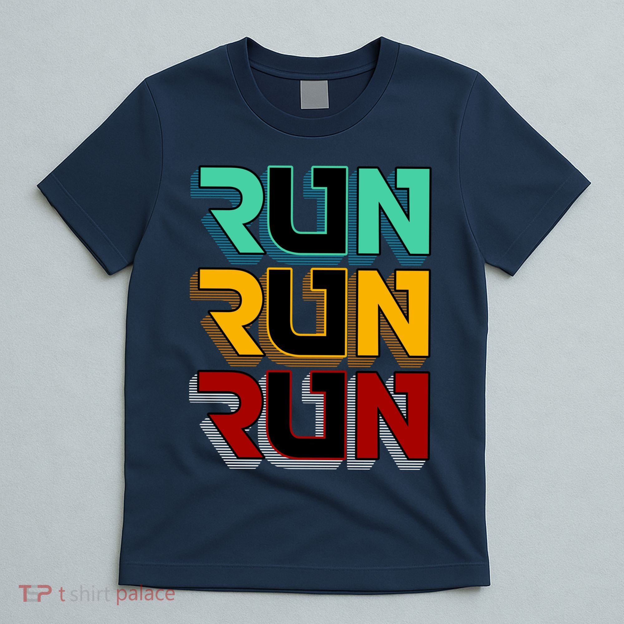 Run Run Run Retro T-Shirt