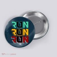 Run Run Run Retro Button thumb 0