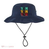 Run Run Run Retro Bucket Hat thumb 0