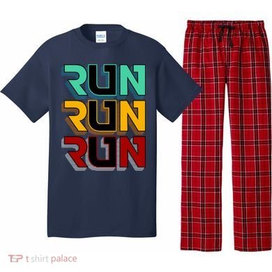 Run Run Run Retro Pajama Set