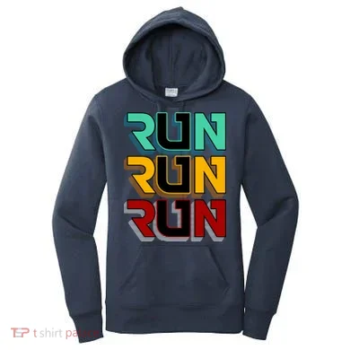 Run Run Run Retro Women's Hoodie