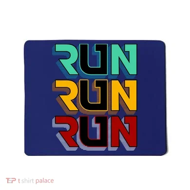 Run Run Run Retro Mousepad