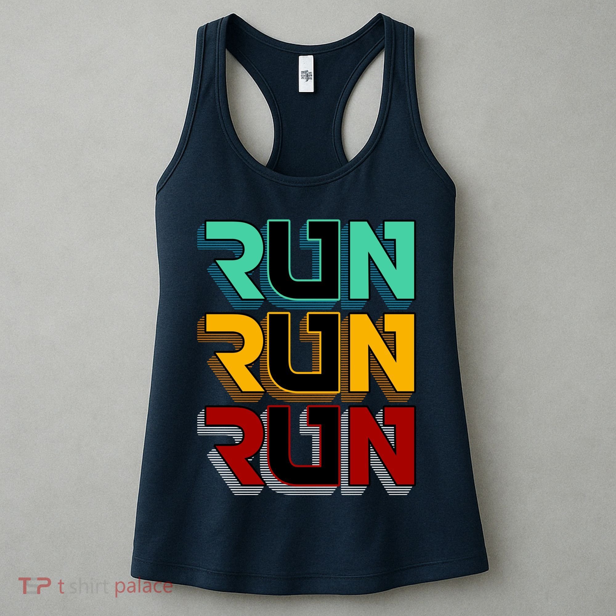 Run Run Run Retro Women's Tank Top
