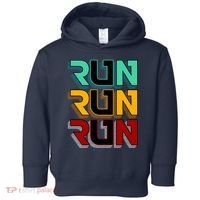 Run Run Run Retro Toddler Hoodie thumb 0