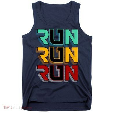 Run Run Run Retro Tank Top
