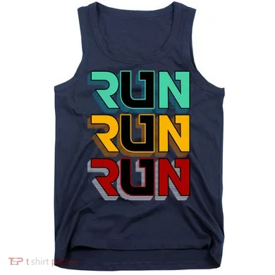 Run Run Run Retro Tank Top