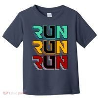Run Run Run Retro Toddler T-Shirt thumb 0