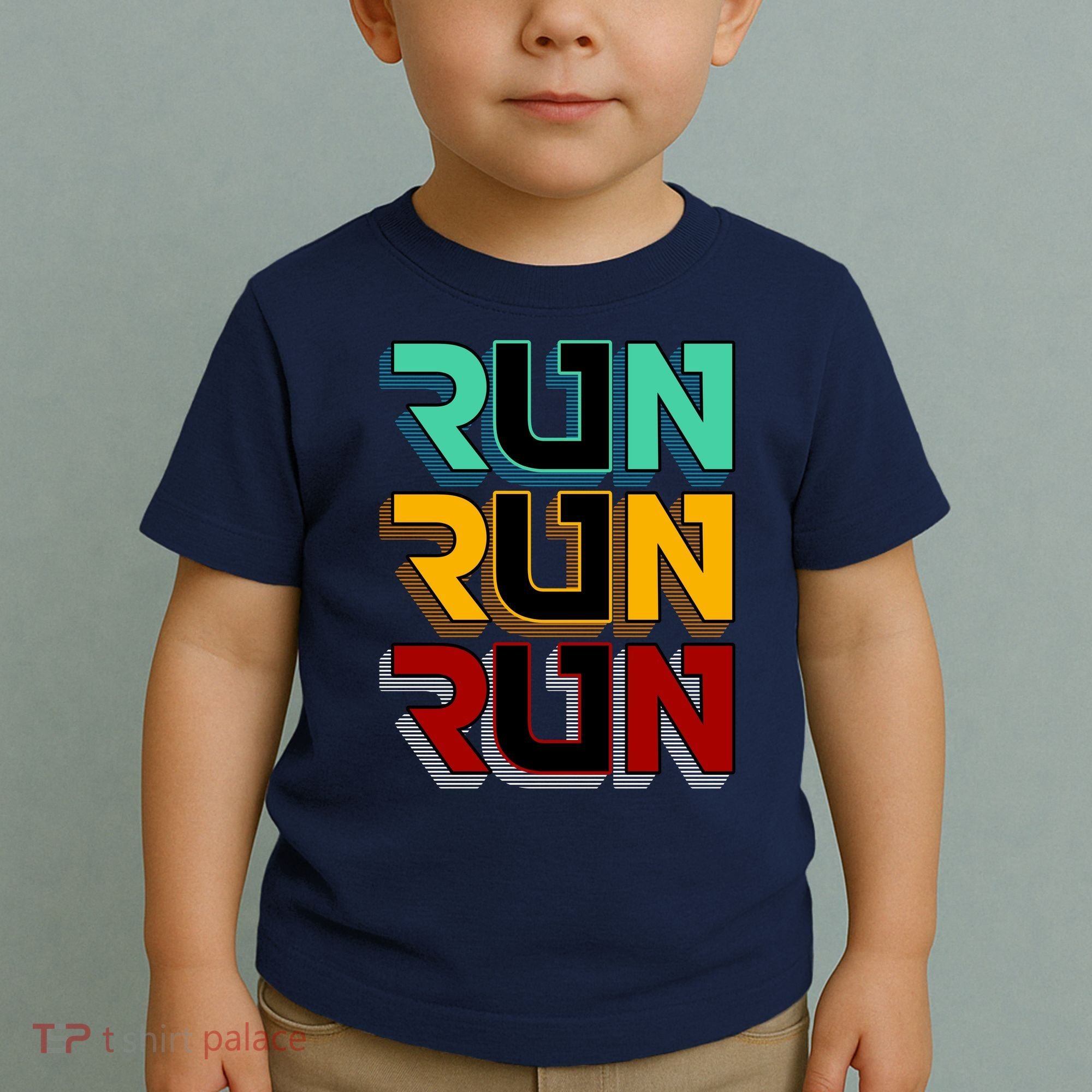 Run Run Run Retro Toddler T-Shirt