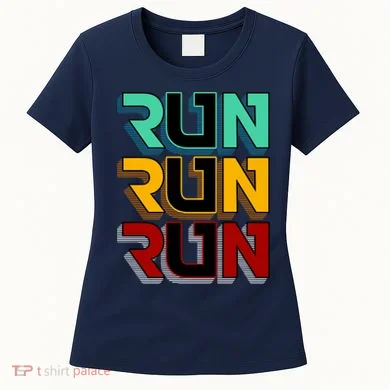 Run Run Run Retro Women's T-Shirt