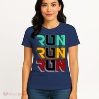 Run Run Run Retro Women's T-Shirt thumb 4