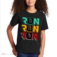 Run Run Run Retro Kids T-Shirt thumb 2